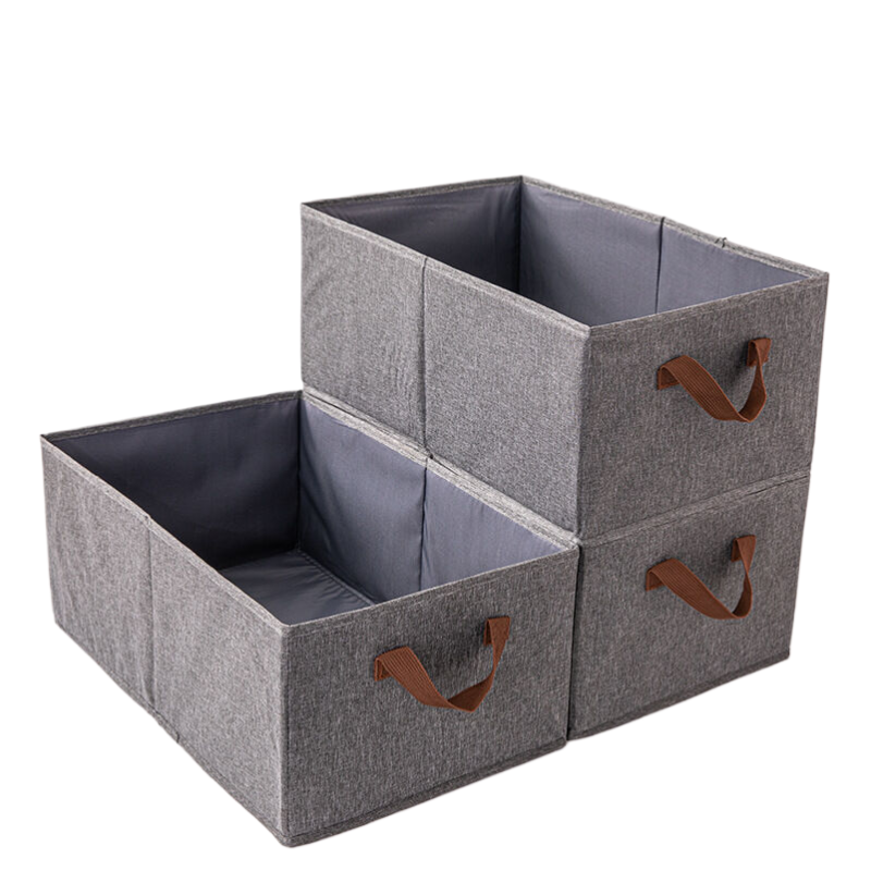 Foldable Organizer Storage Box with Holders - KUQIX